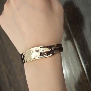 Recycled Gold-Tone Bracelet